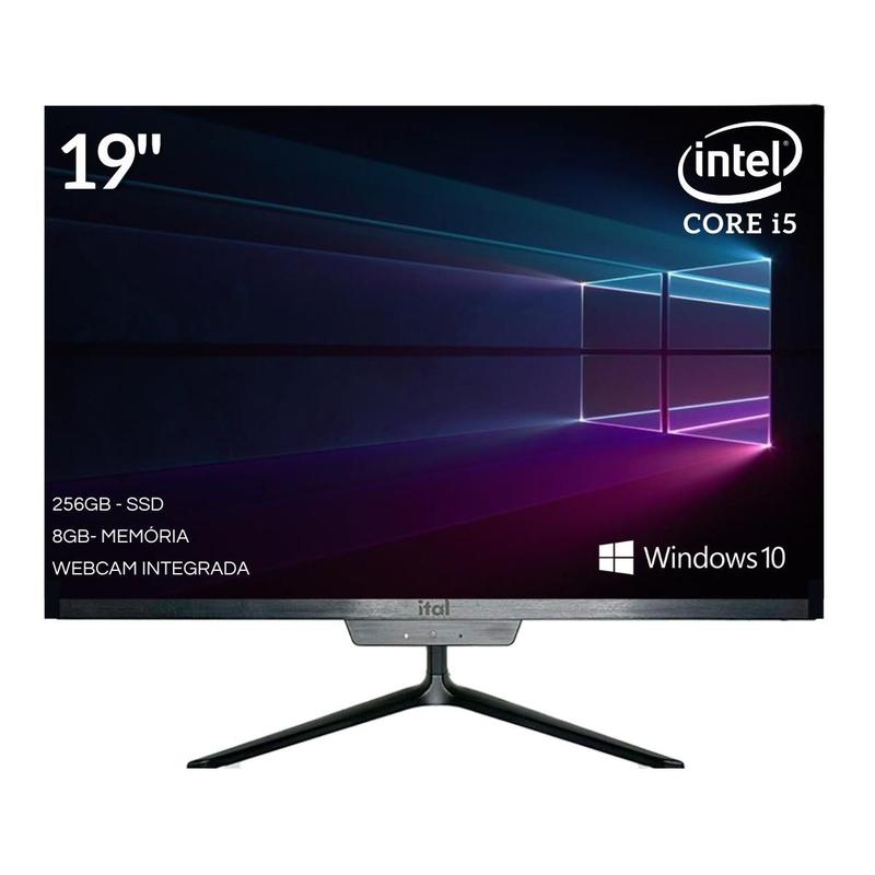 Computador All In One PC processador Intel Core I5/8gb ram Ssd